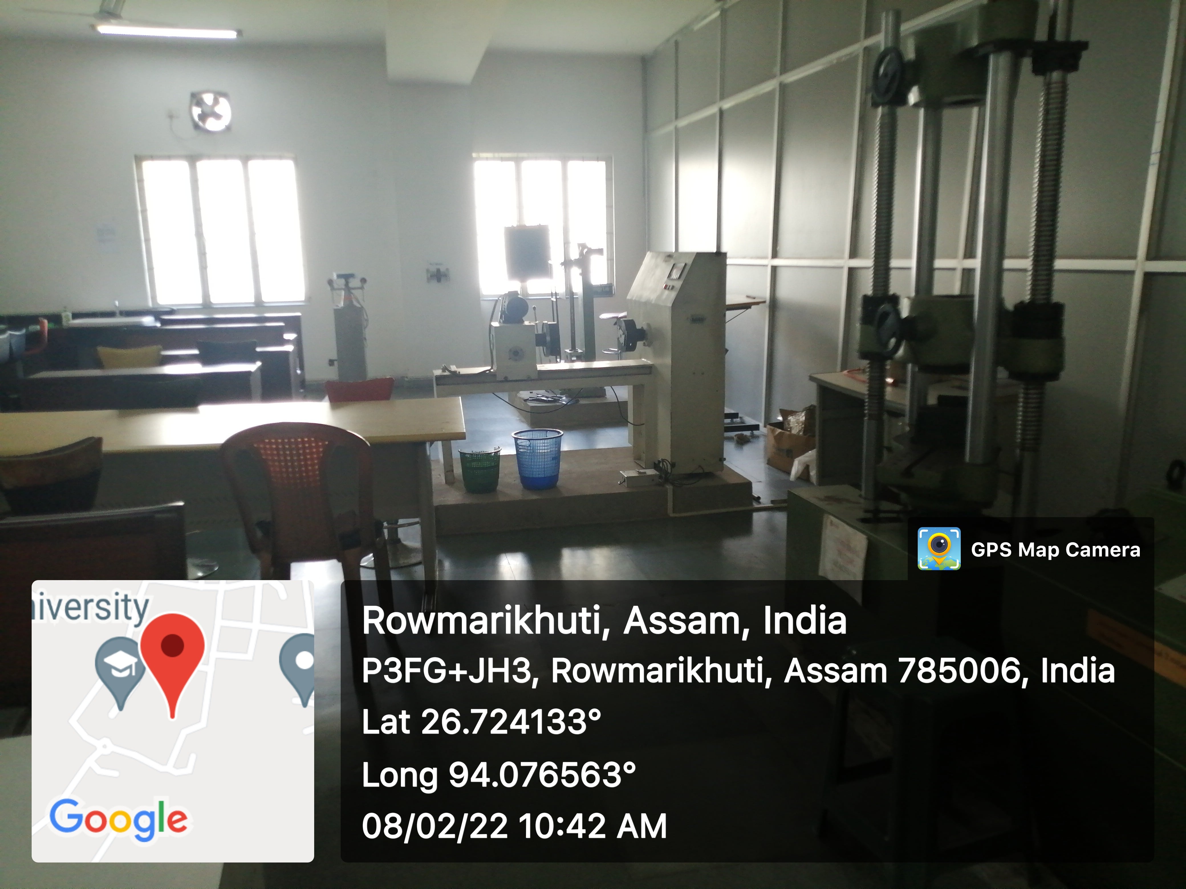 Central Instrumentation Centre - Strength of Materials Lab