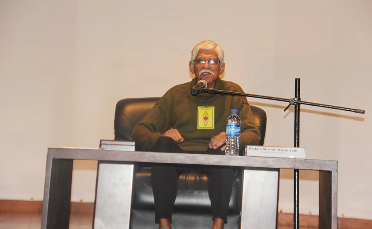 SPIC MACAY Founder Padmashri Dr Kiran Seth visits Assam Kaziranga University