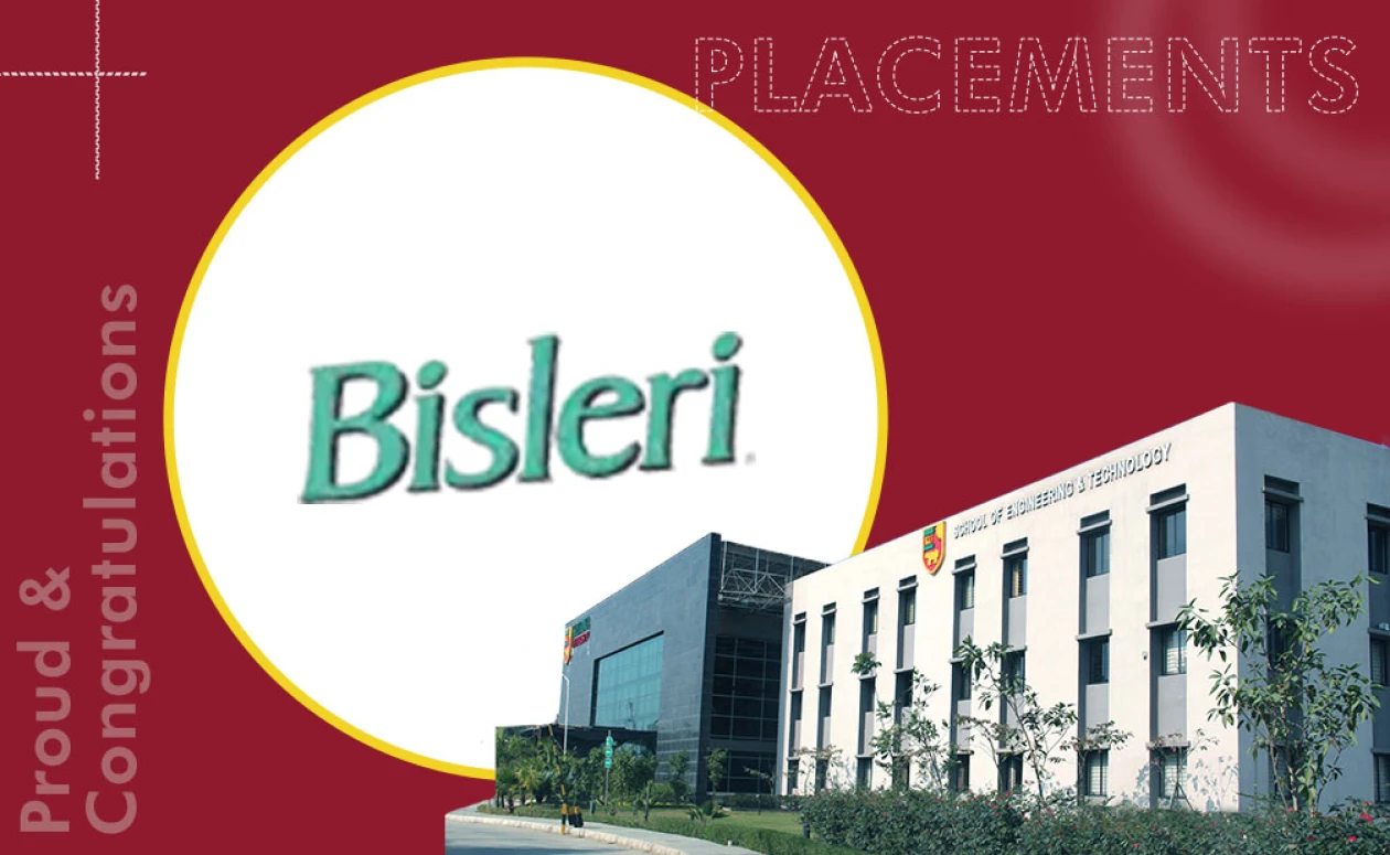 Two BTech Me students placed at M/s Bisleri International Pvt Ltd