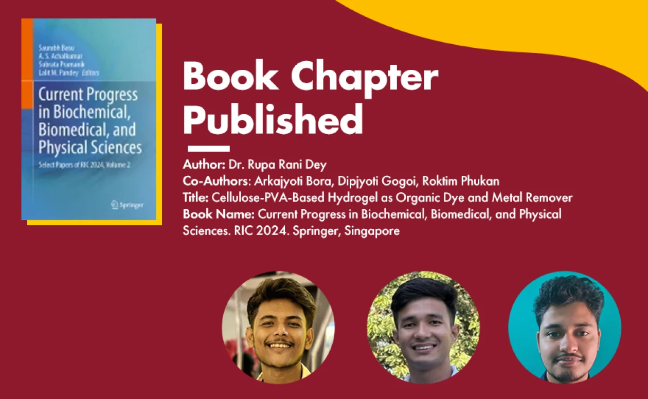 PG Students Publish Book Chapter in Springer