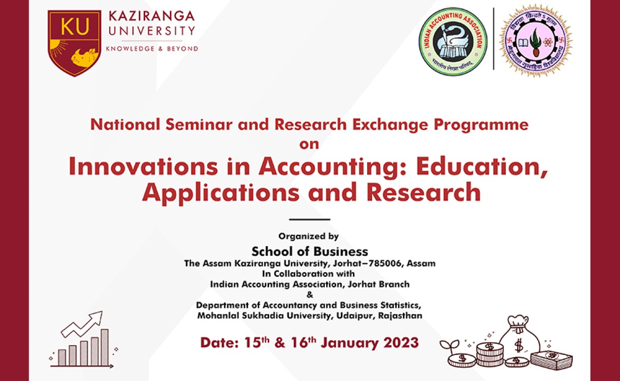 National Seminar and Research Exchange Programme On Innovations in Accounting: Education, Applications and Research