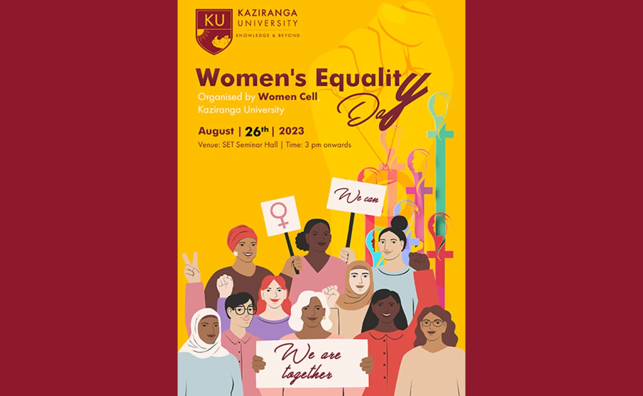 Women’s Equality Day Celebration at Kaziranga University