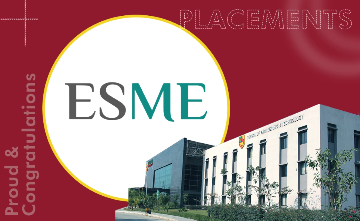 Student place at M/s Esme Consumer Pvt Ltd for the position of Sales Trainee