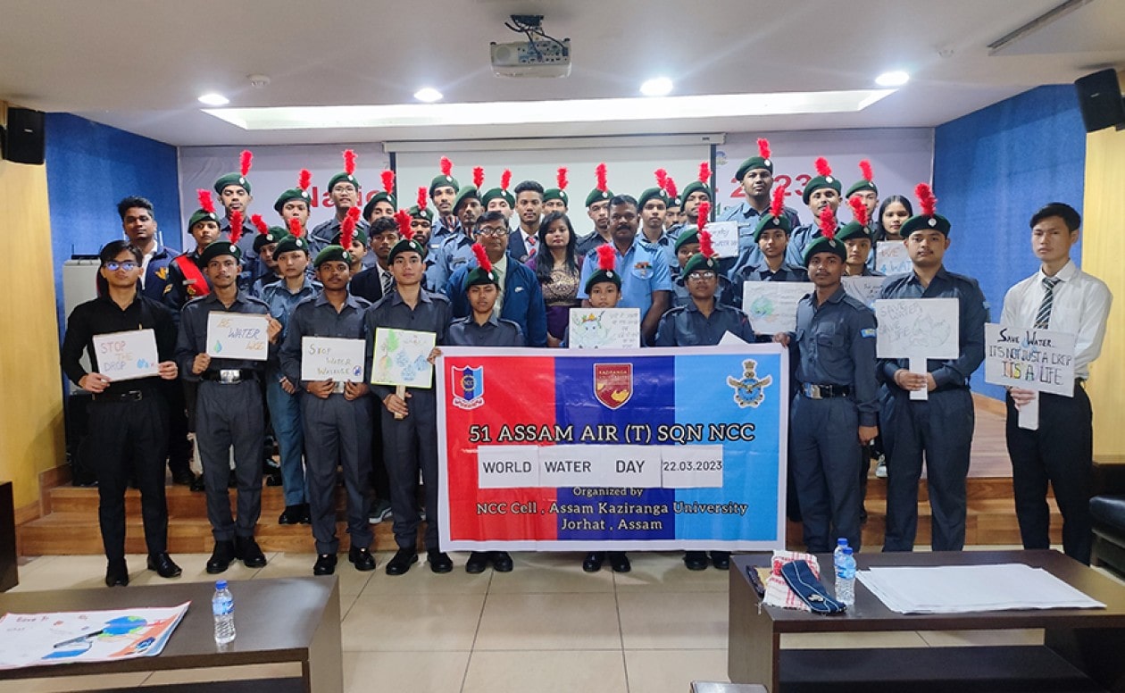 KU NCC organized world water day