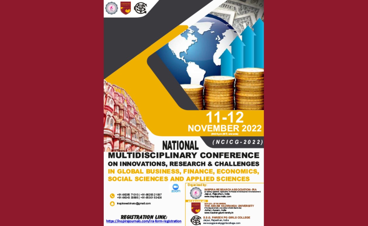 National Multidisciplinary Conference on Innovation Research and Challenges in Global Business