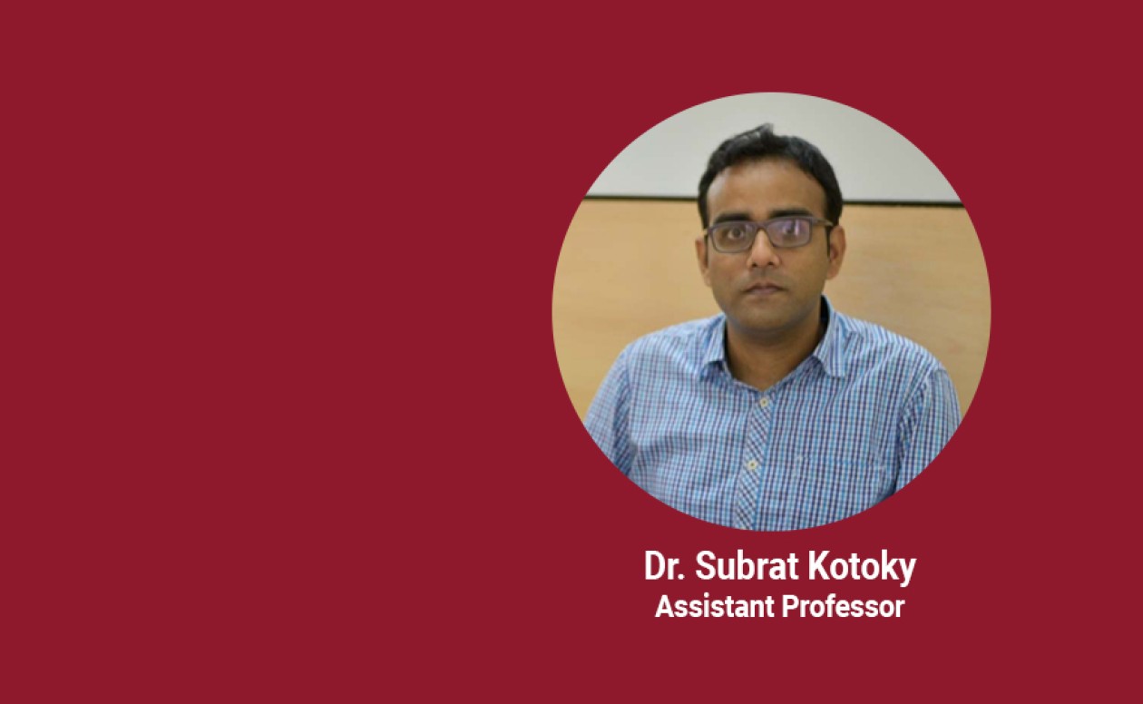 Dr Subrat Kotoky offered for Research Associate at the center of Jawaharlal Nehru center for advance scientific reseach