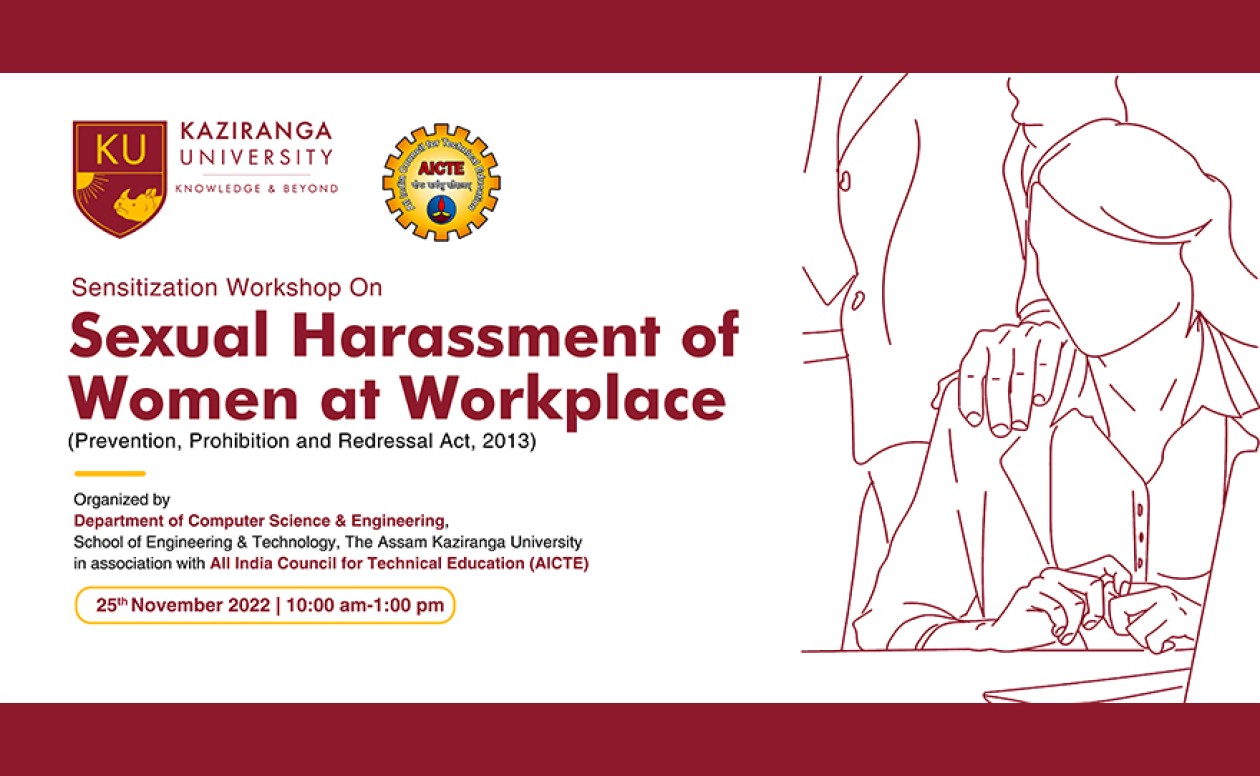 Workshop  on Sexual Harassment of Women at Workplace (Prevention, Prohibition and Redressal) Act, 2013