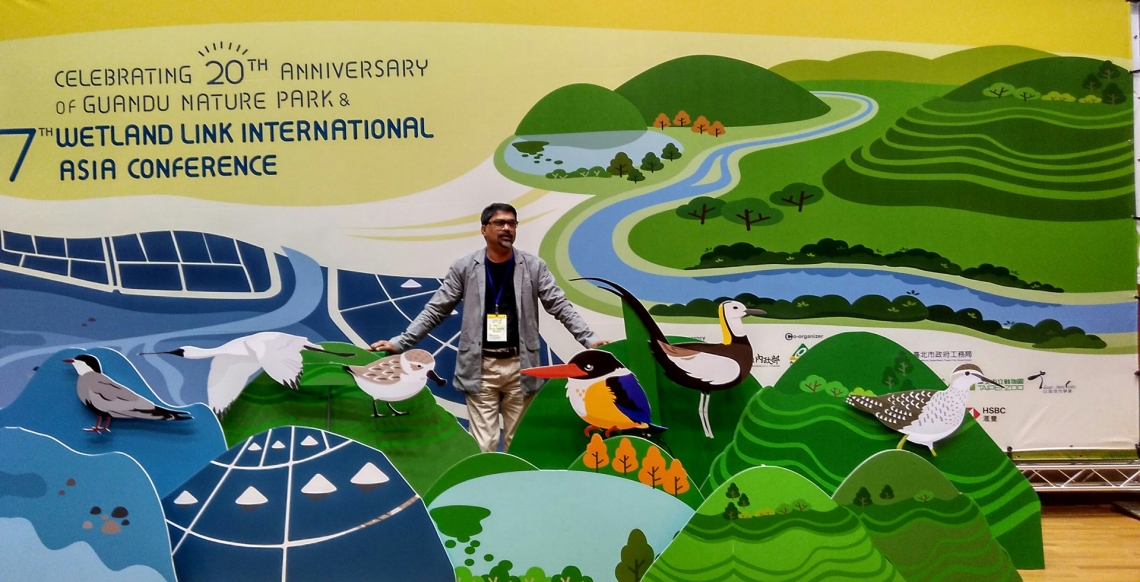 Participation of Dr Braja S. Mishra in the 7th Wetland Link International -Asia Conference