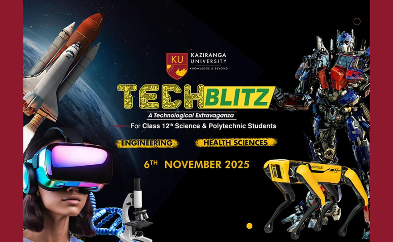 TechBlitz By Kaziranga University Expands to Guwahati, Inspiring Over 350 Students