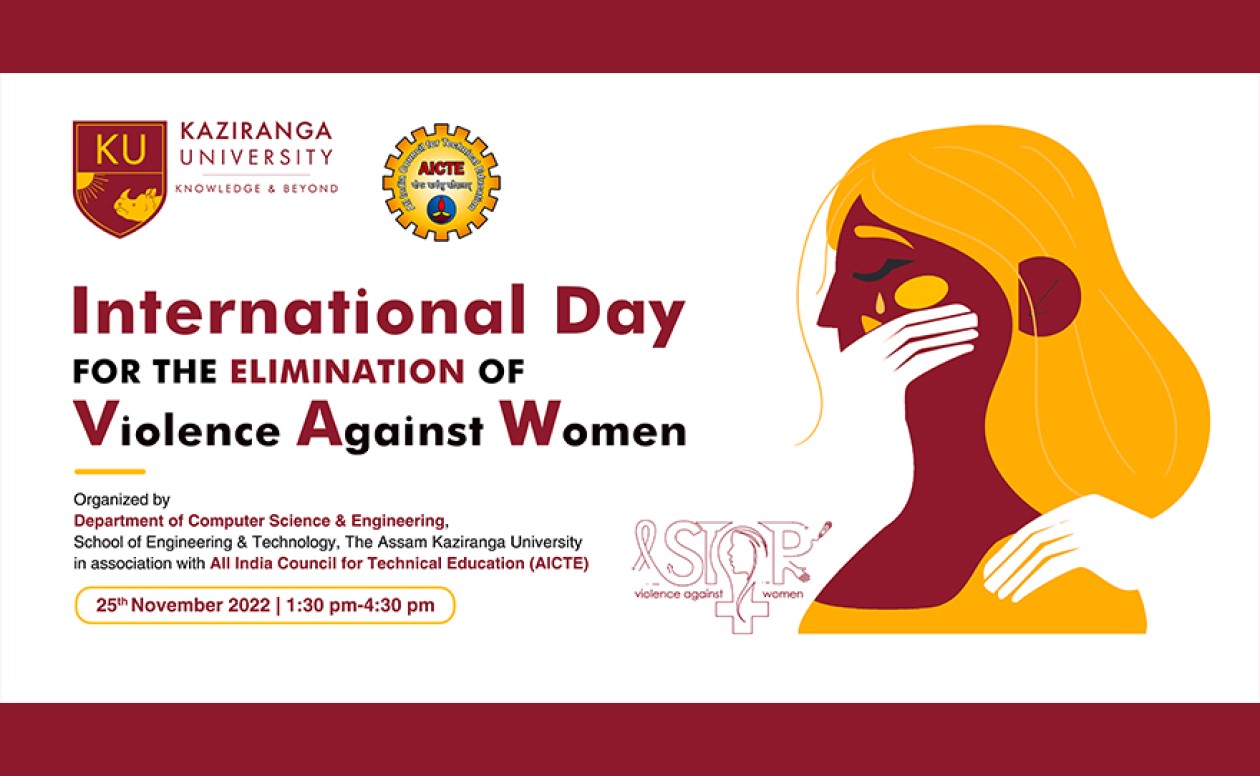 International Day for the elimination of Violence against Women on 25th November, 2022