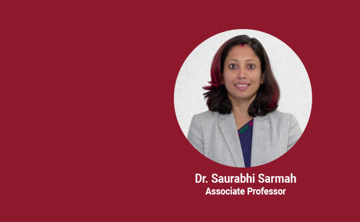 Dr. Saurabhi Sarmah appreciate as Resource Person in the Soft Skills and Communicative English