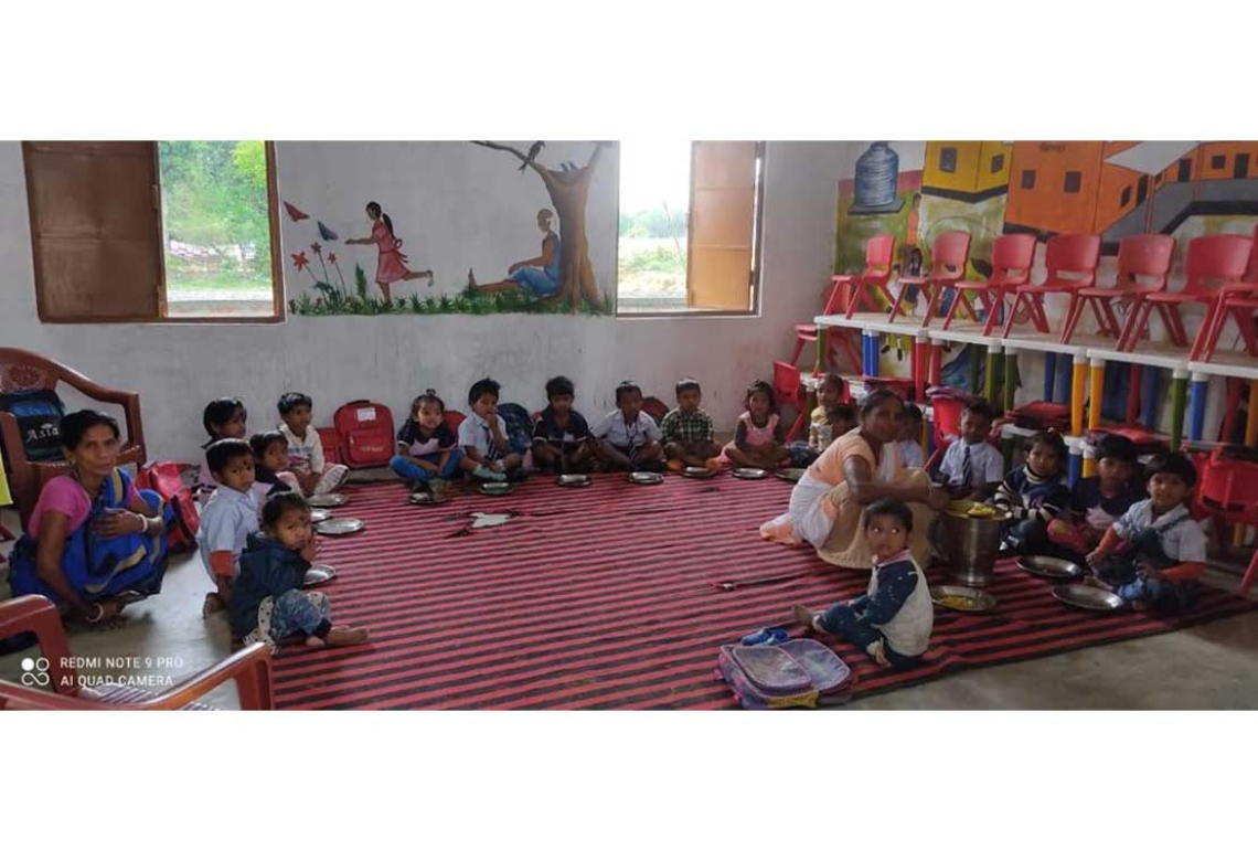 Awareness activity on Malnutrition among the children under 5 years of age in Koraikhowa Nimno Buniyadi Vidyalay of Jorhat district of Assam organized by School of Social Sciences