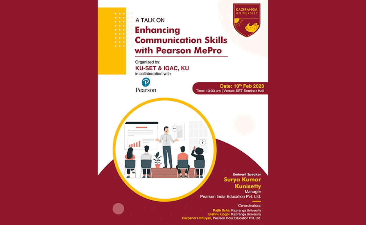 Upcoming talk on Enhancing Communication Skills with Pearson Mepro