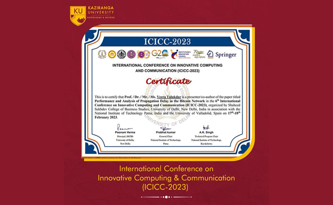 International Conference on Innovative Computing & Communication (ICICC-2023)