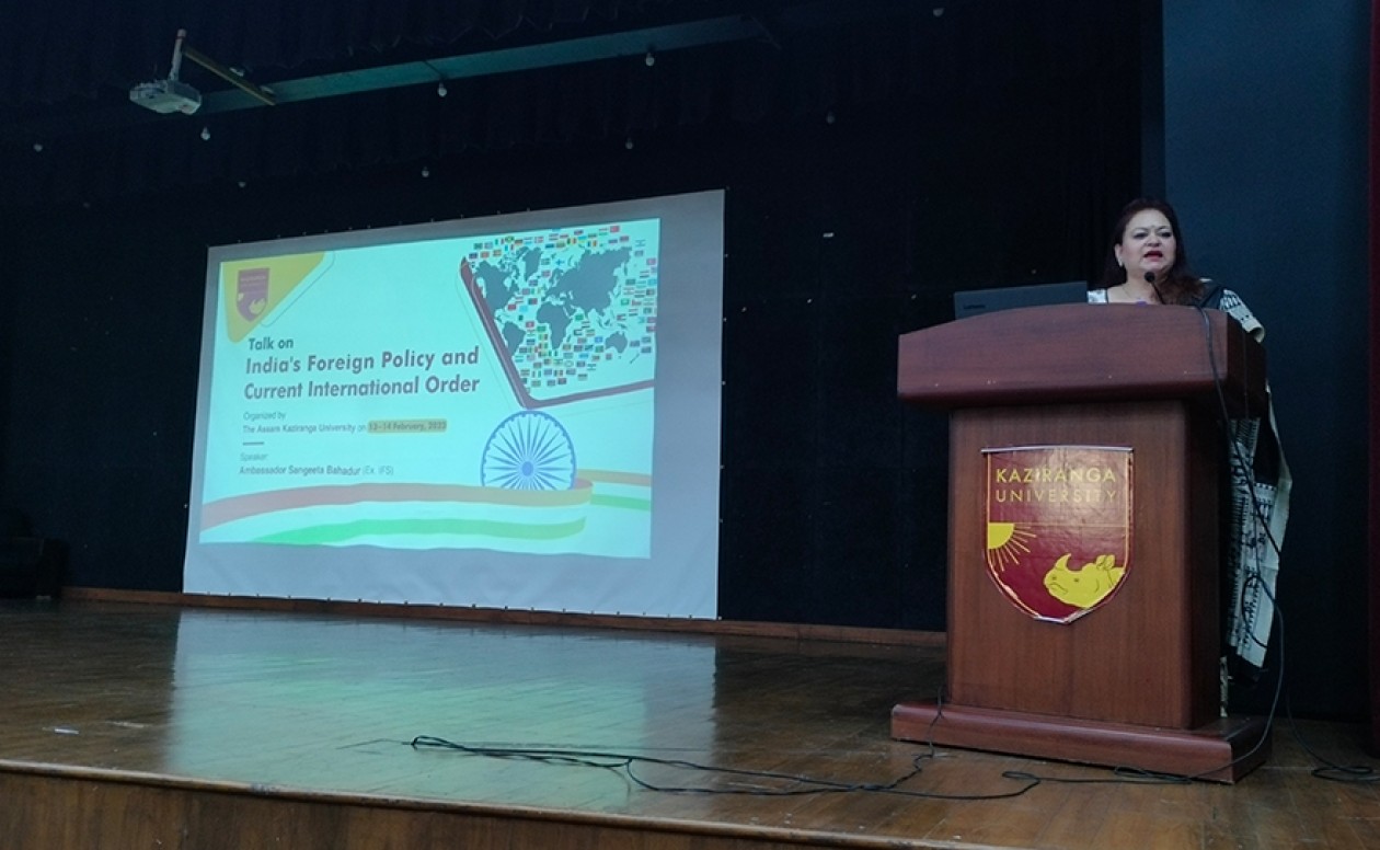 Talk by Ambassador Sangeeta Bahadur (IFS)