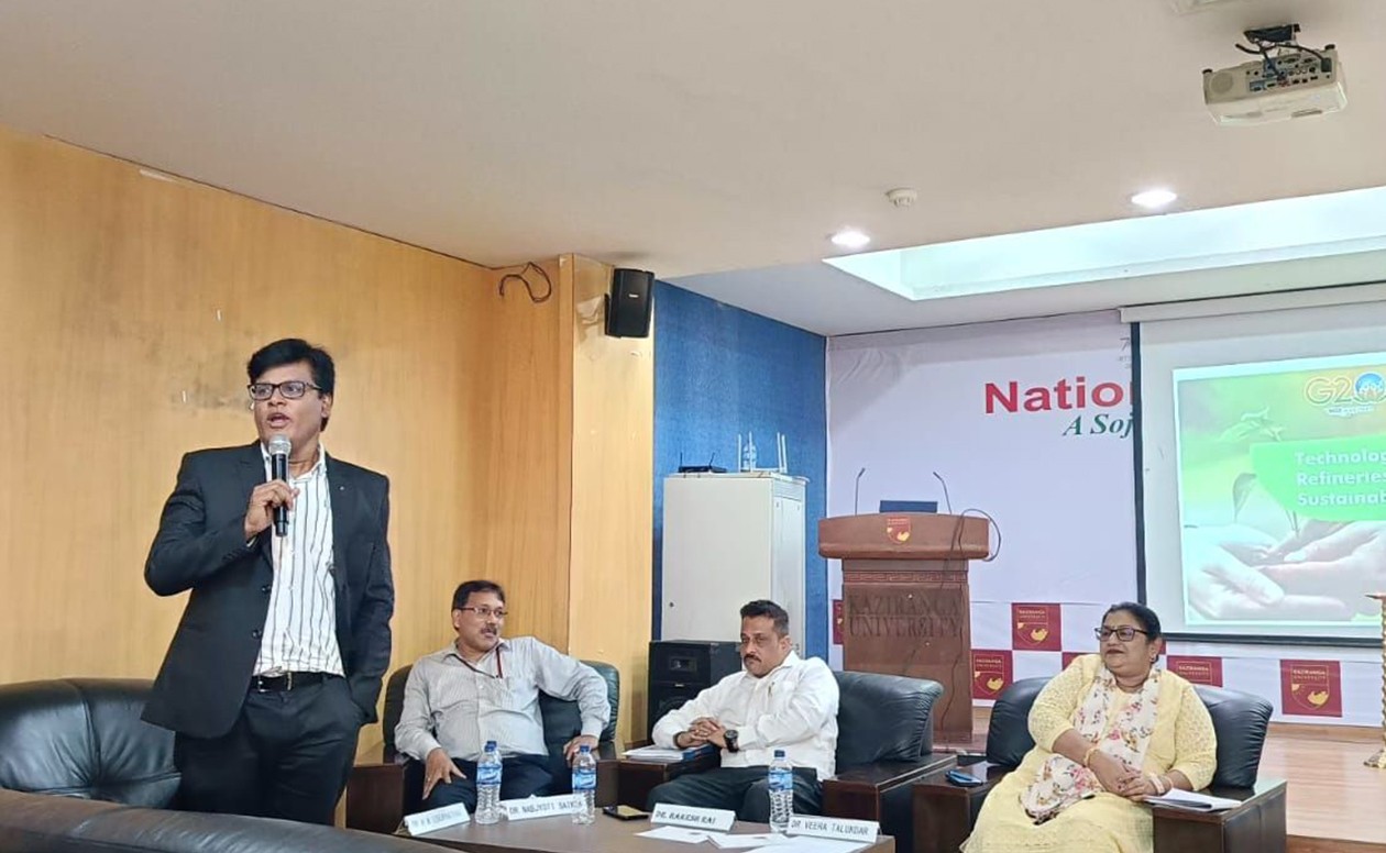 Panel discussion on “Technological Initiatives of Numaligarh Refineries Ltd. (NRL) towards achieving Sustainable Development Goals” held at KU in collaboration with NRL
