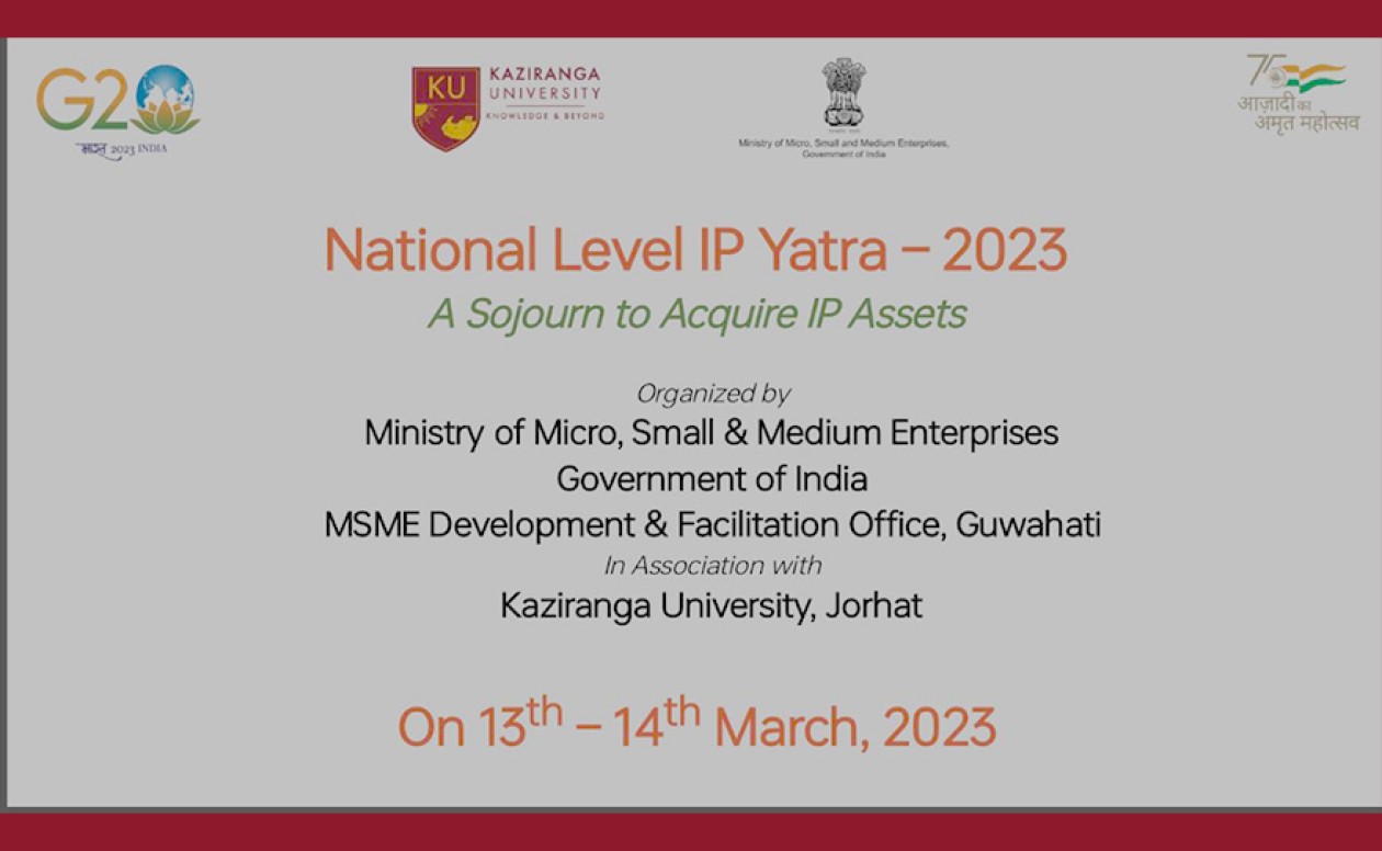 KU Organizes IP Yatra in association with MSME – DFO, Guwahati