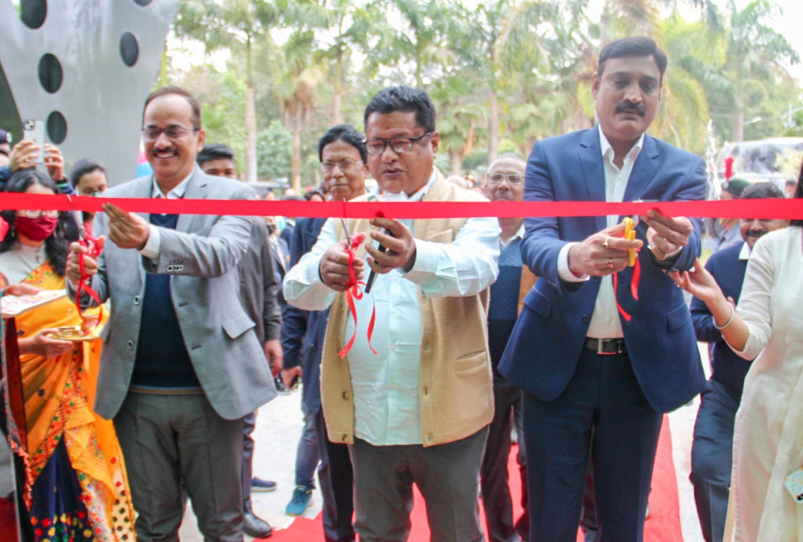 Reception inauguration by our honorable Education Minister of Assam, Dr. Ranoj Pegu