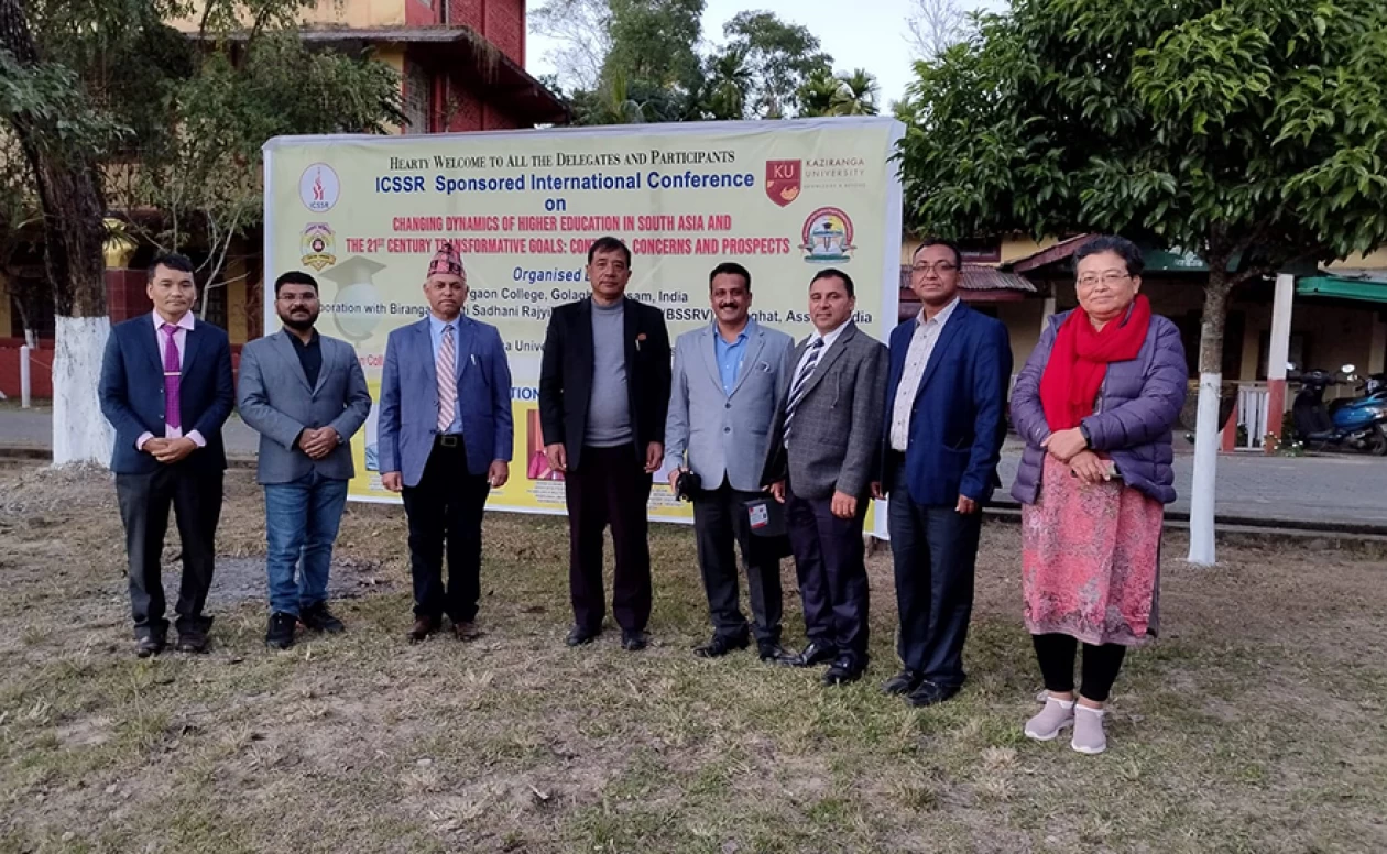 Faculty Of Social Sciences Invited To Chair Panels In an ICSSR Sponsored International 	Conference Organized by Kamargaon College, Golaghat