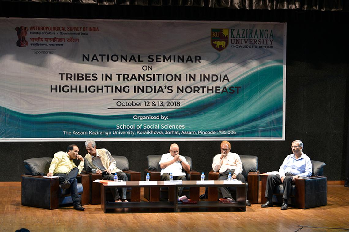 National Seminar on Tribes in Transition in India Organized by Kaziranga University