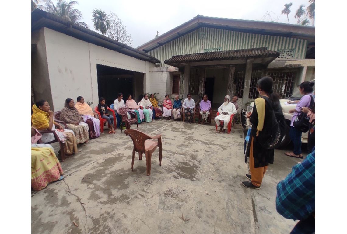 Community outreach programme on climate change in Bhokatpama Village, Jorhat; A field lab practicum