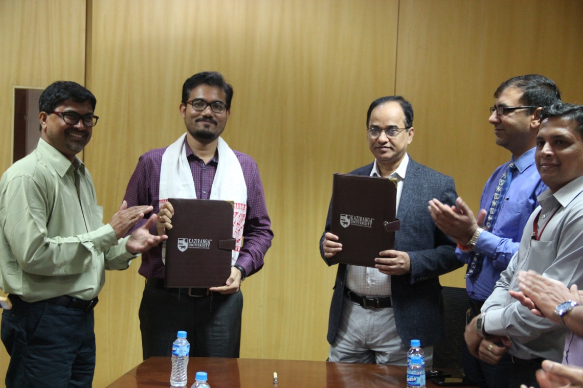 Kaziranga University signs in as the first Academic Collaborator of the Assam Startup Program
