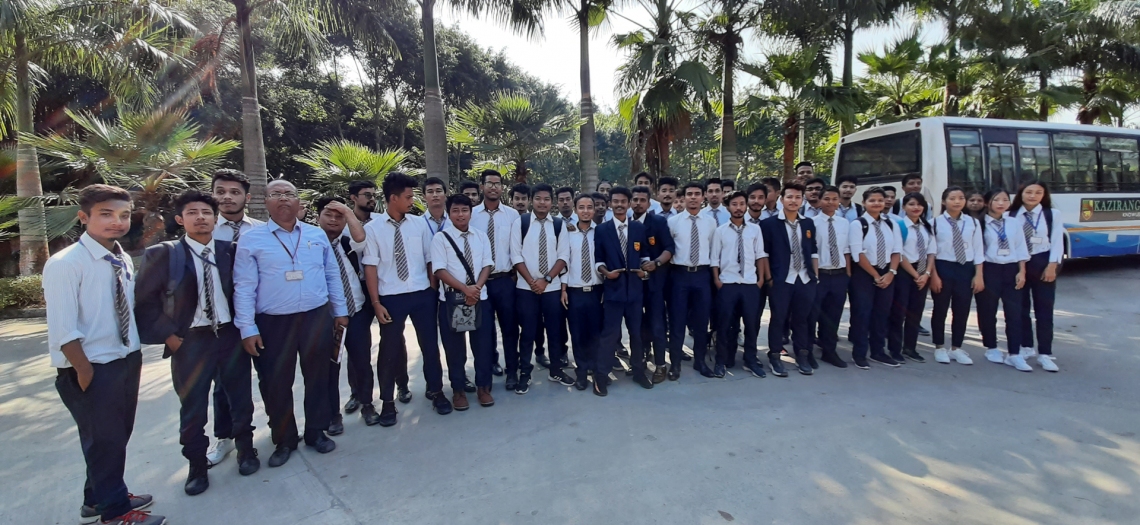 Industrial visit to Numaligarh Refinery Limited (NRL) Golaghat