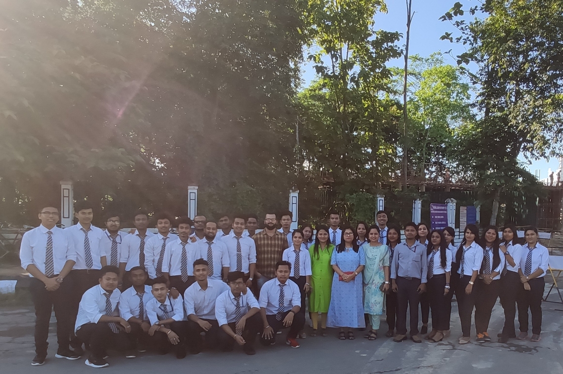 Industrial visit of 3rd, 5th and 7th-semester students to Numaligarh Refinery Limited