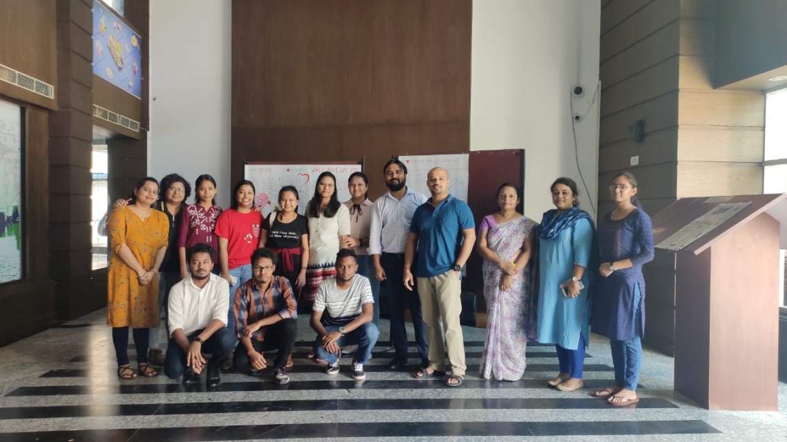 The students of 3rd semester MBA (Hospital Administration) of the School of Business celebrated World Heart Day 2019 on the 28th of September at the School of Business.