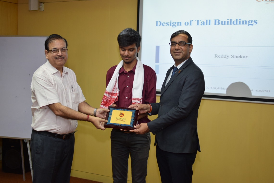 Tall Building Design Workshop' conducted by the Department of Civil Engineering