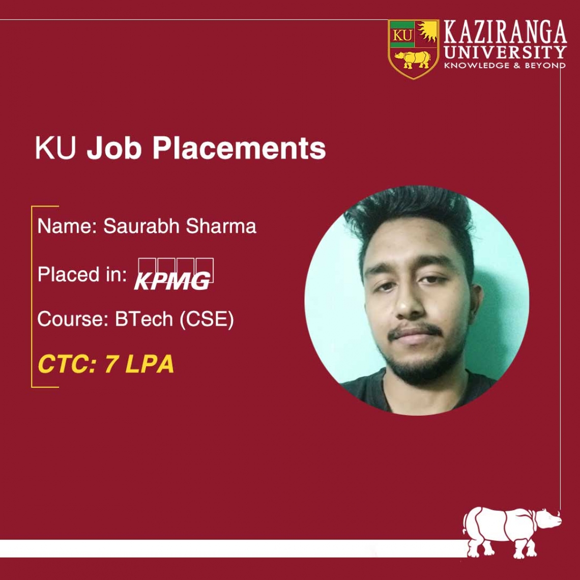KU CSE Student placed at KPMG as Data Analyst