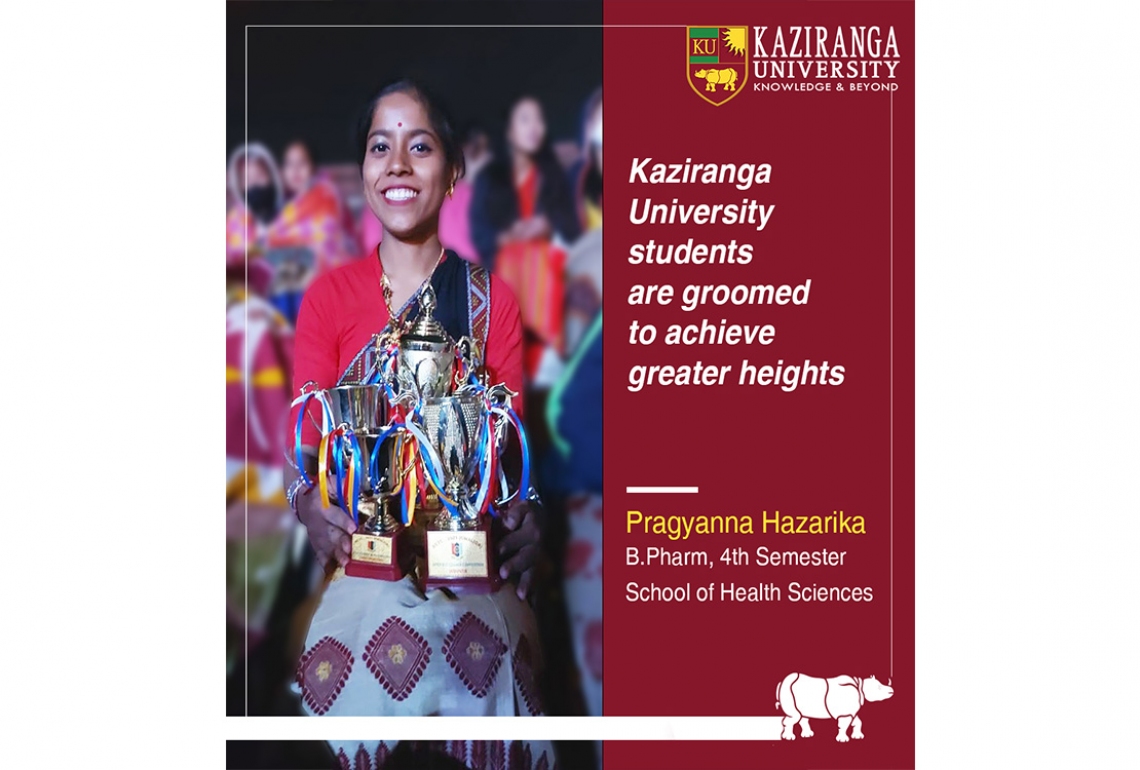 Proud and Congratulations to Pragyanna Hazarika