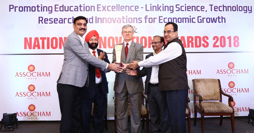 Awarded Education Excellence by the Associated Chambers of Commerce and Industry of India (ASSOCHAM)
